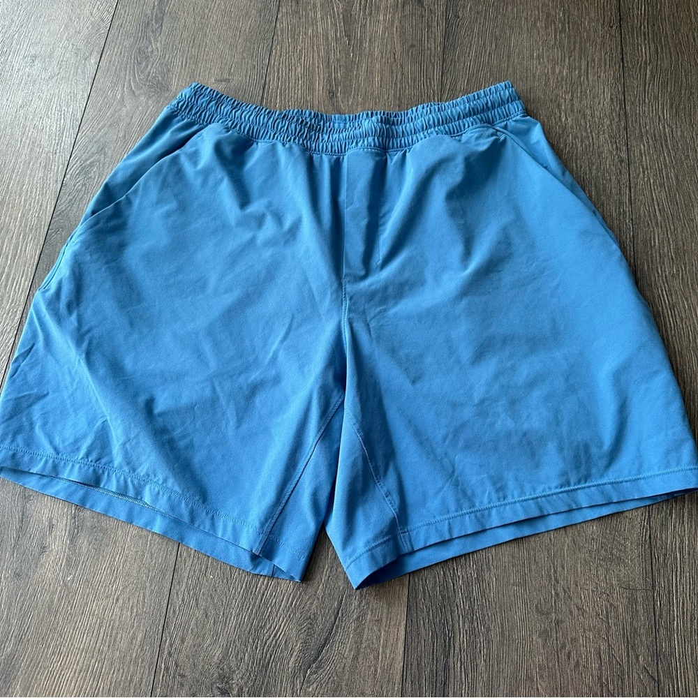 Lululemon Men’s Pace Breaker Athletic Shorts 7” Linerless Blue Nile